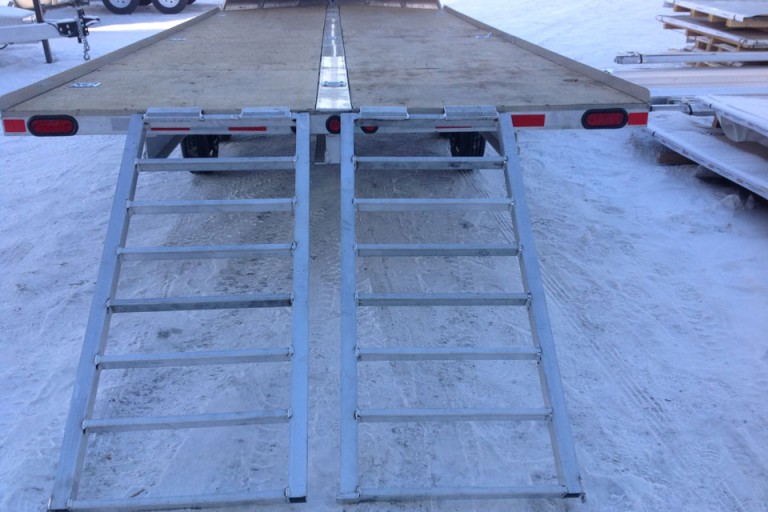 Snowmobile Trailer BW Trail